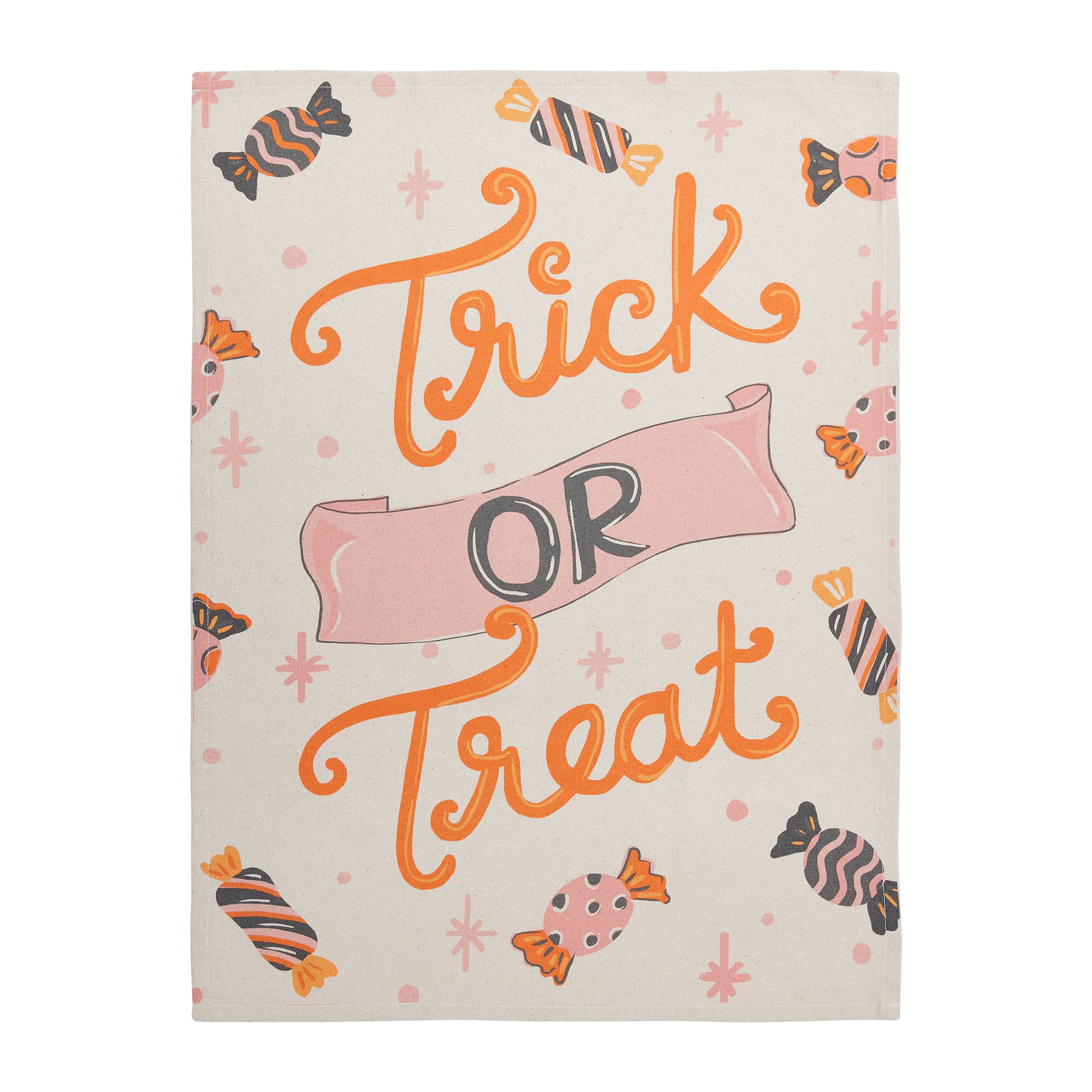 Trick Or Treat Kitchen Towel