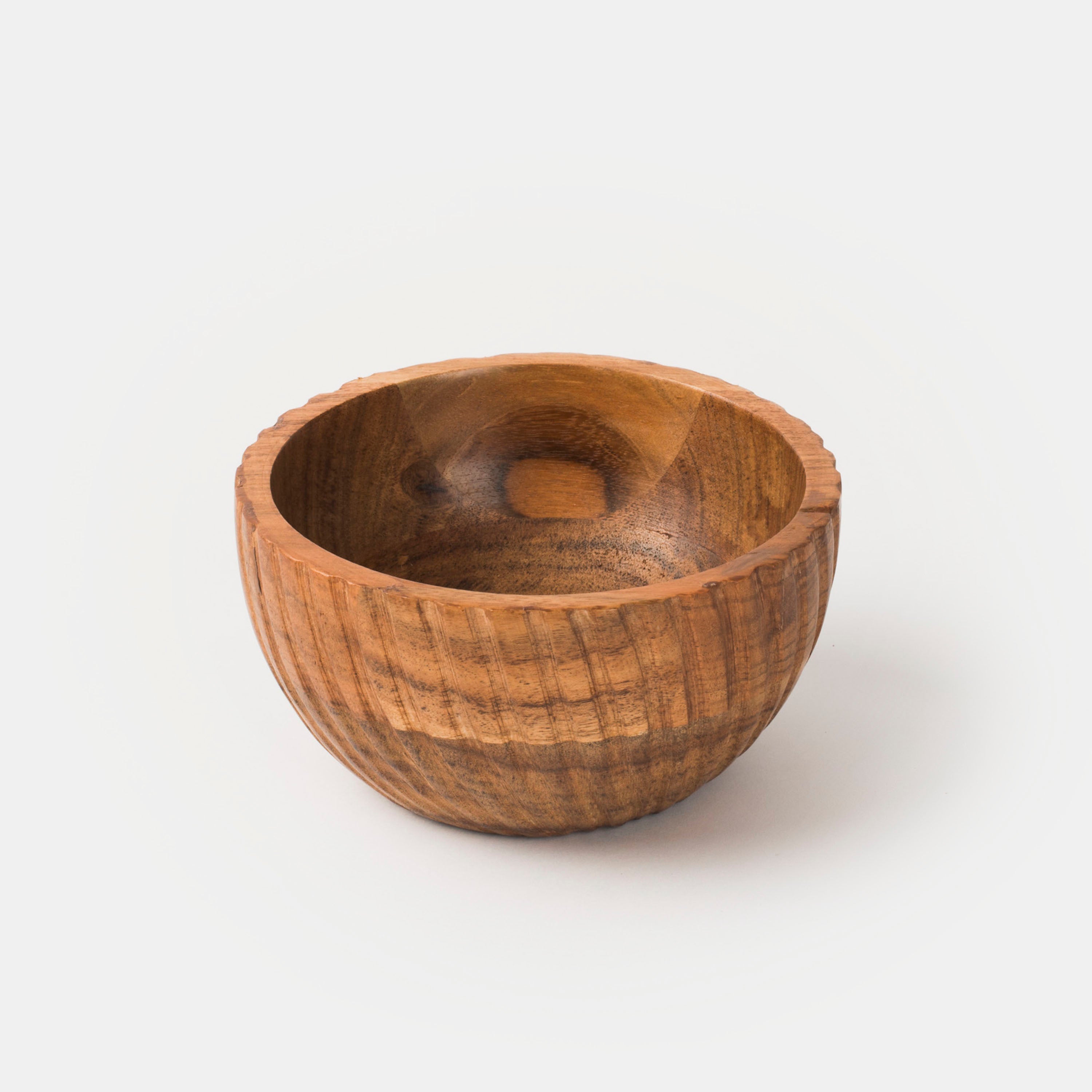 Stria Acacia Wood Bowls