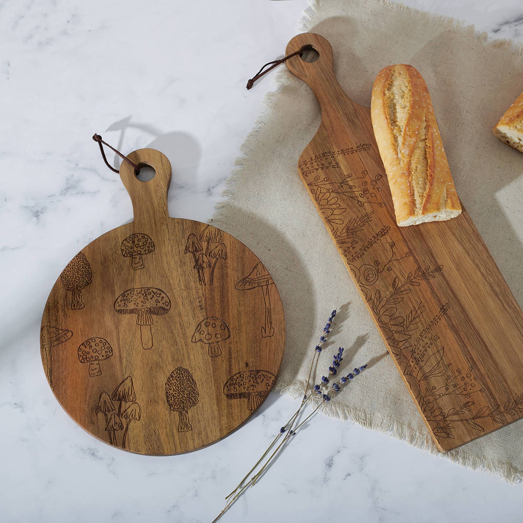 Mushrooms Cutting Board