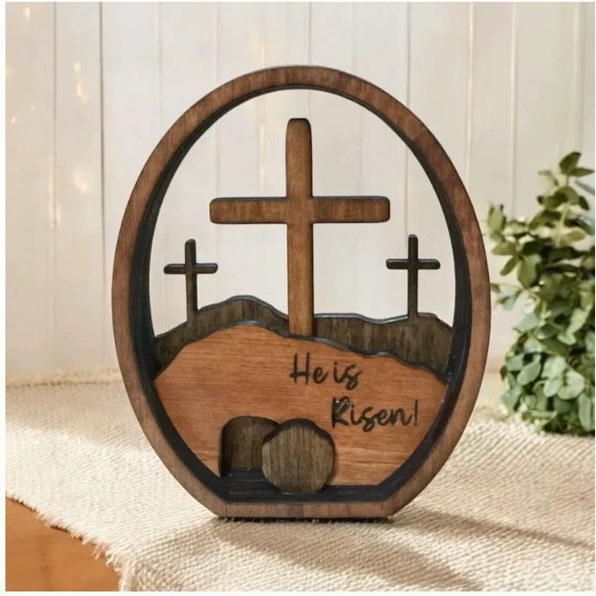 Easter "He is Risen" Decor
