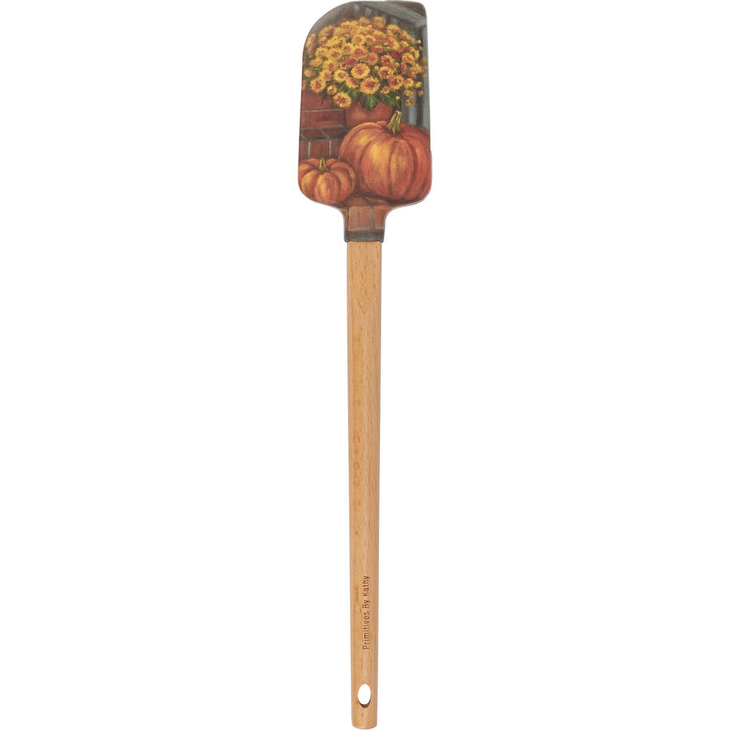 Porch Steps And Flowers Spatula