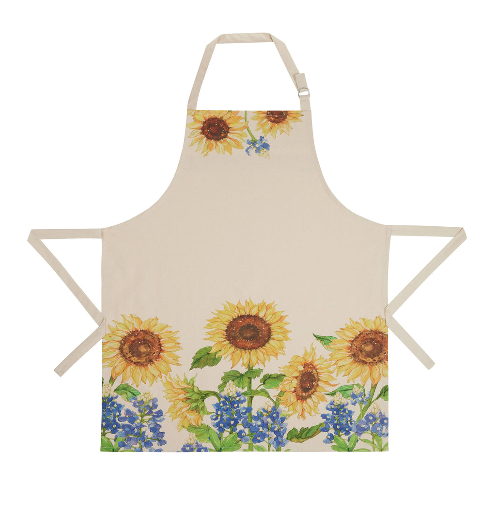 SUNFLOWER APRON - Sally Eckman Roberts