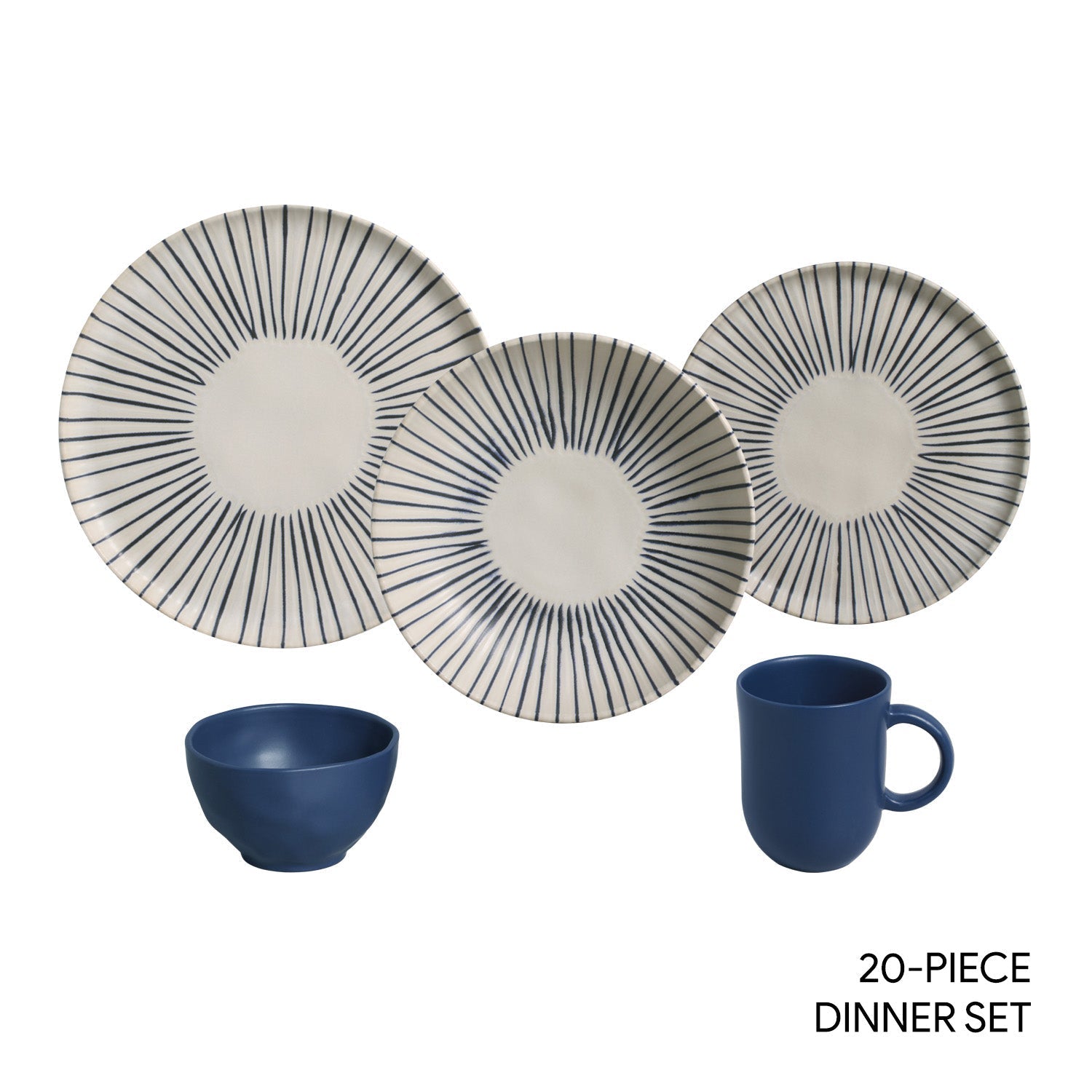 20 Pc. Dinnerware Set