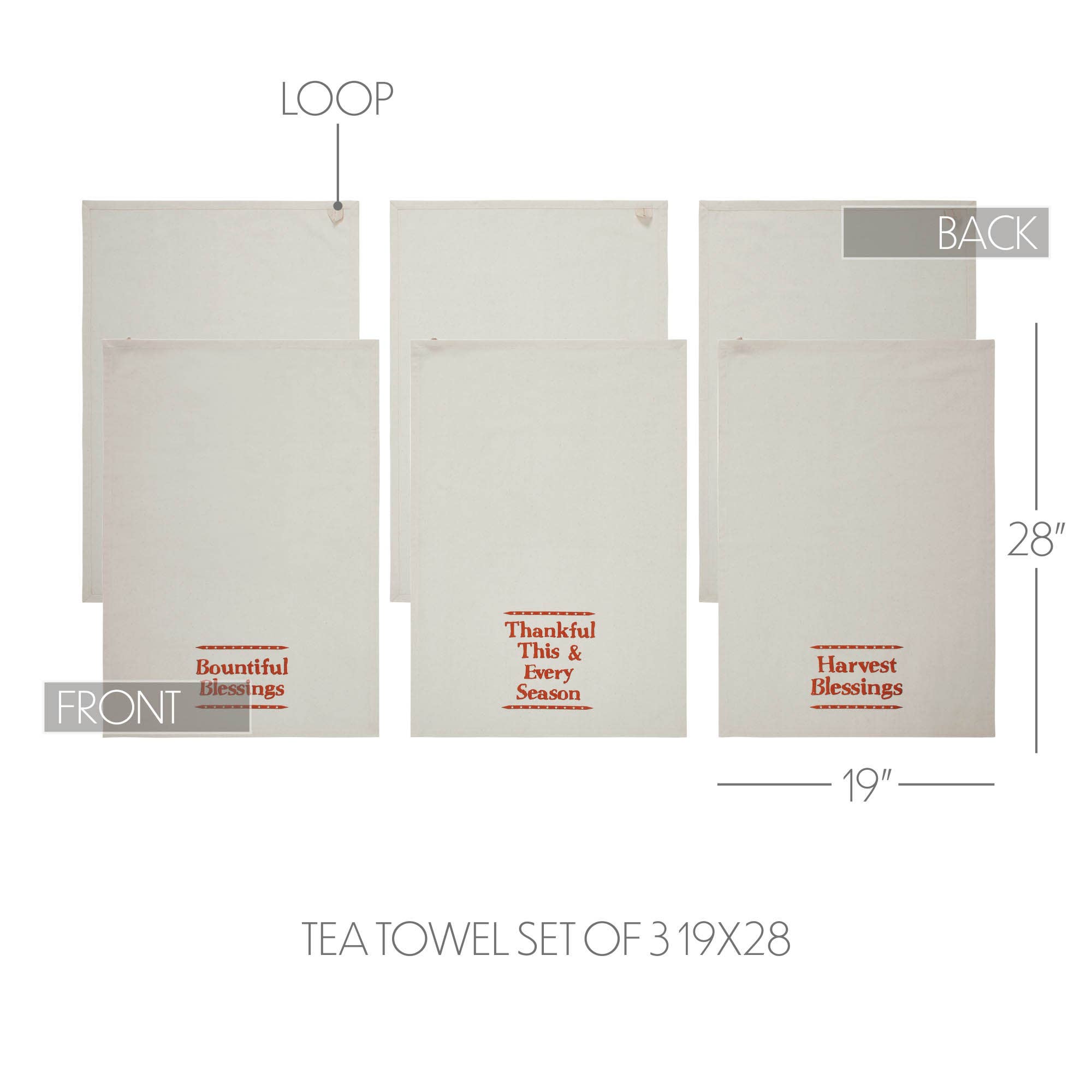 Bountiful Blessings Cotton Towel