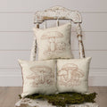 Mini Pillow - Mushrooms