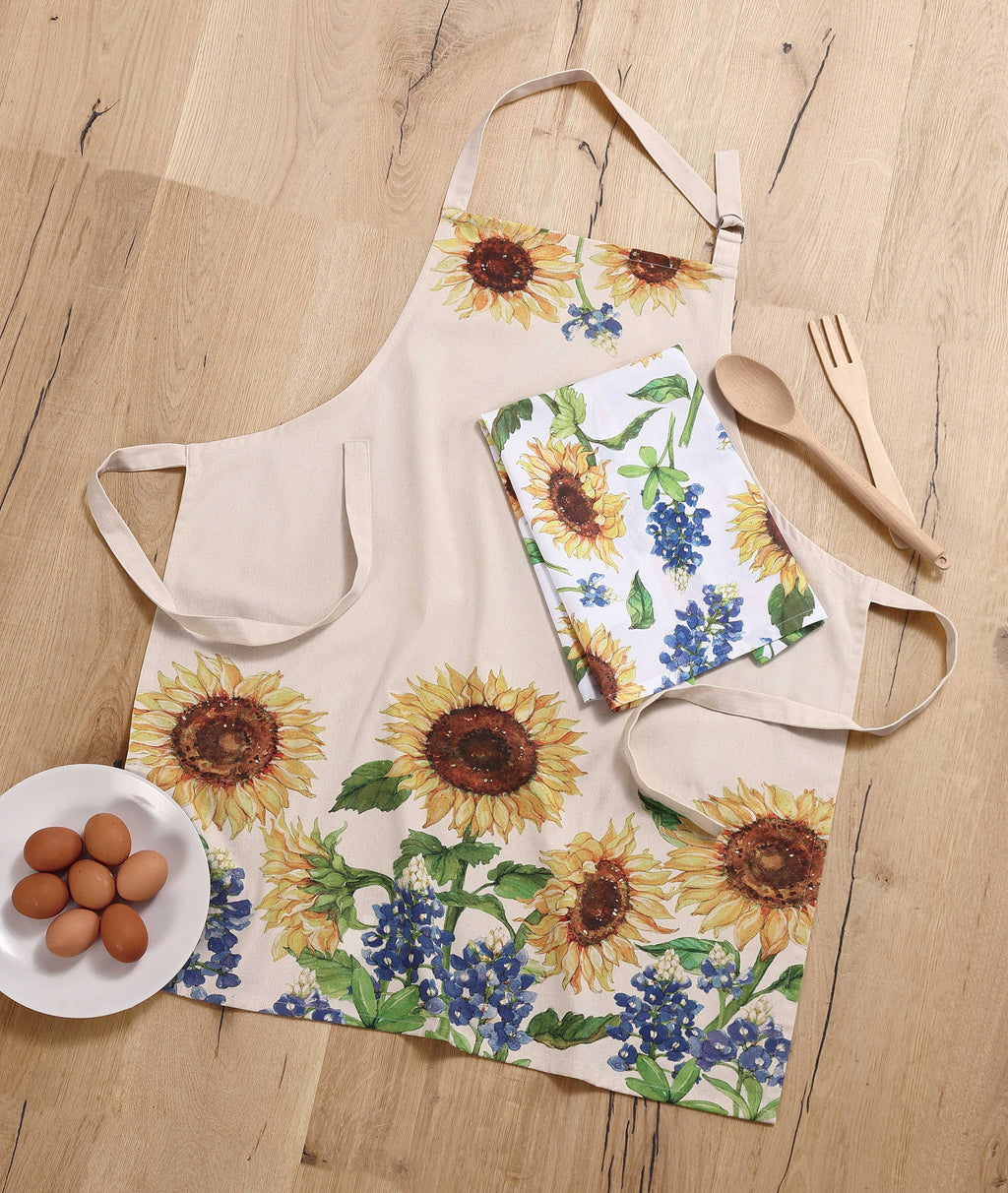 SUNFLOWER APRON - Sally Eckman Roberts