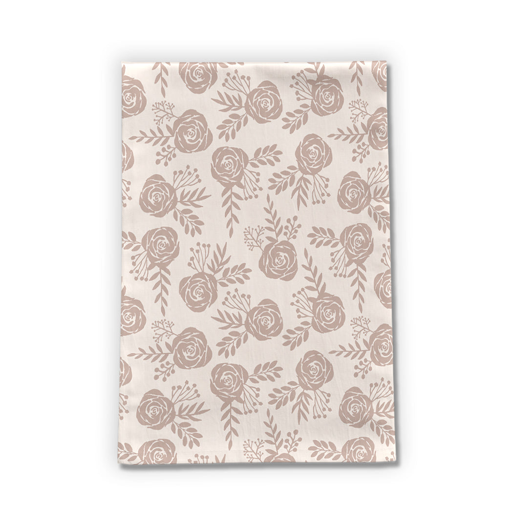 Pastel Floral Tea Towel